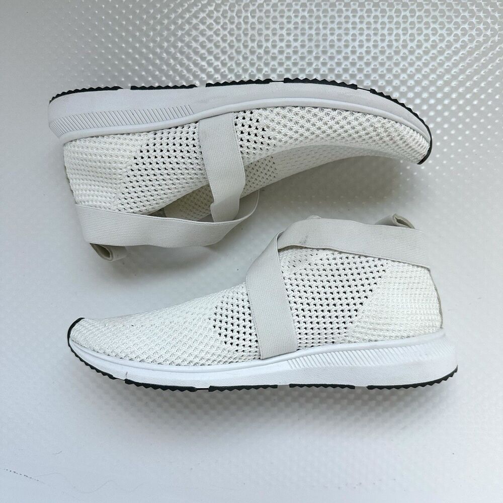 Eileen Fisher Shoes 8 1/2 Sneaker Mesh White Slip On Summer Casual Preppy Resort